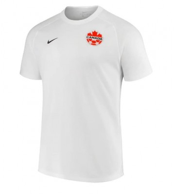 Maillot de foot Canada Extérieur Monde 2022 Manches Courte